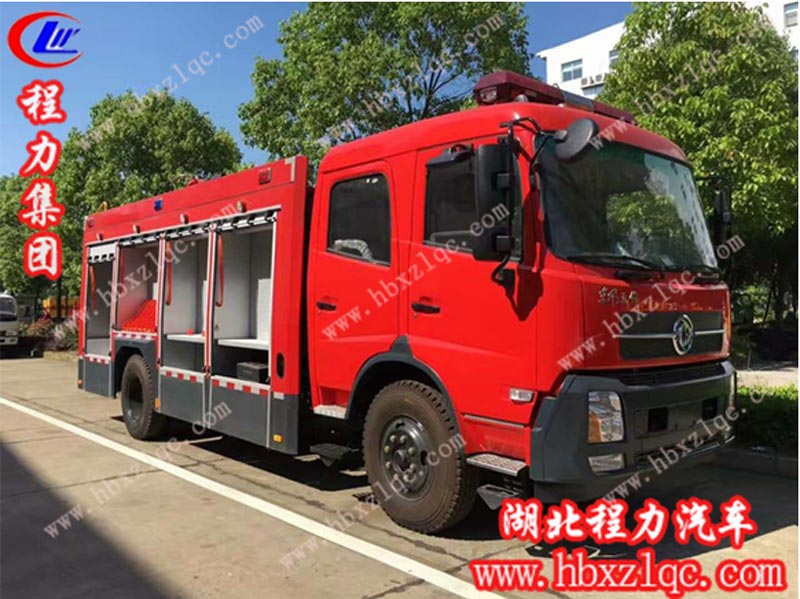 東風(fēng)天錦7噸水罐消防車