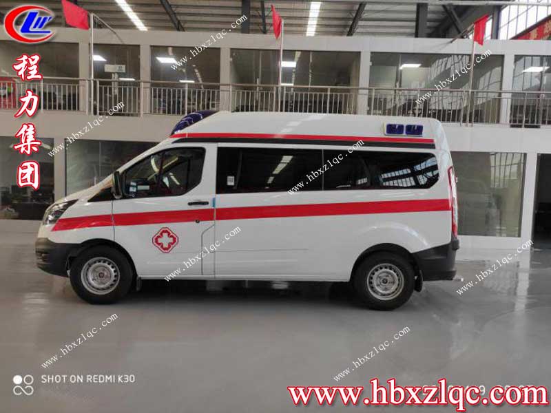 湖北程力福特V362監(jiān)護型救護車，助力貴州遵義白衣戰(zhàn)士一臂之力